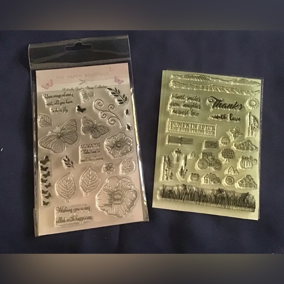 2 stamp sets for paper crafting - Picture 1 of 4
